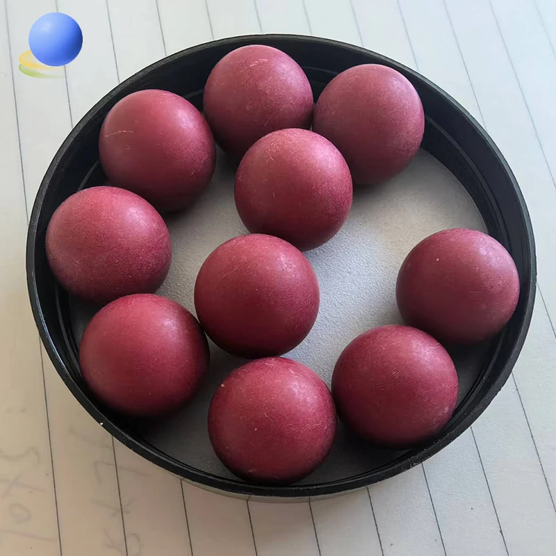 Plastic Coated Steel Ball Plastic Coated Steel Ball