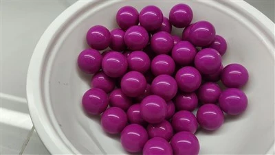 Red Solid 0.68 Caliber Paintball Balls Pom Material Plastic Balls 17.3mm Yellow Blue Black Green Paintballs